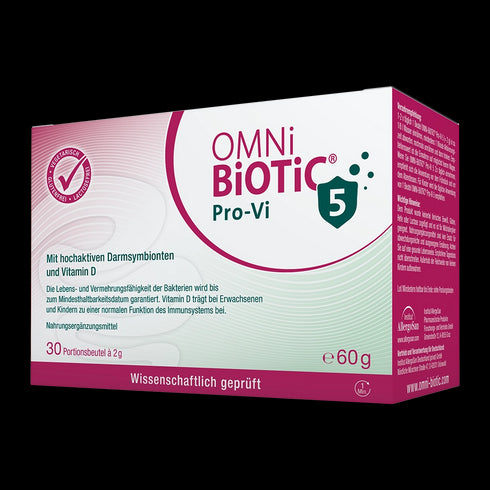 Eine Packung OMNi-BiOTiC Pro-Vi 5, 30 Sachets à 2 Gramm